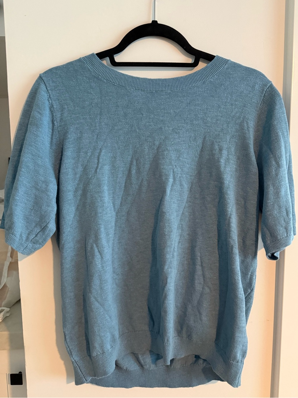 Women's Crew Neck Short-Sleeve Sweater